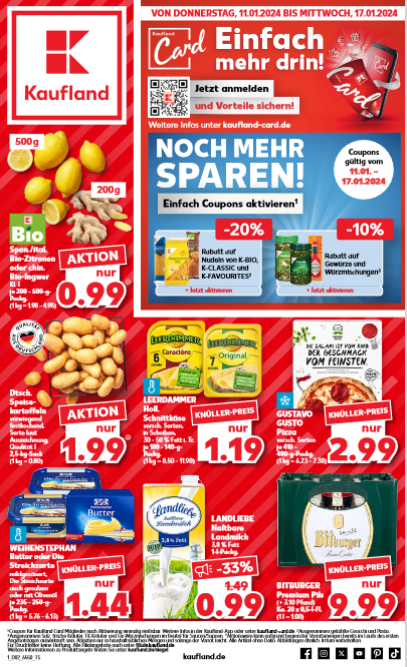 Kaufland Deutschland Prospekte - Archiv 2024